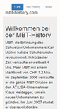 Mobile Screenshot of mbt-history.com